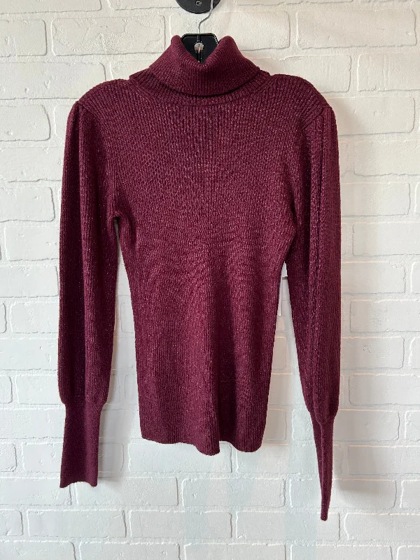 Sweater By Ann Taylor In Red, Size: M