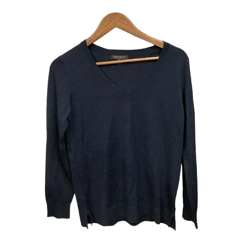 Sweater By Banana Republic In Blue, Size: M