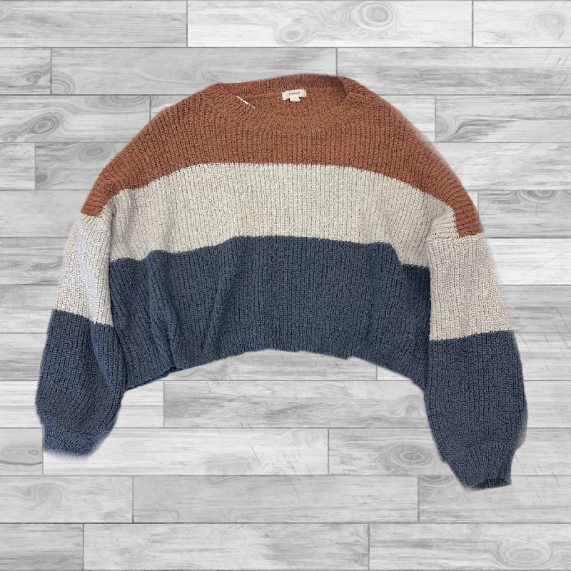 Sweater By Debut In Striped Pattern, Size: L