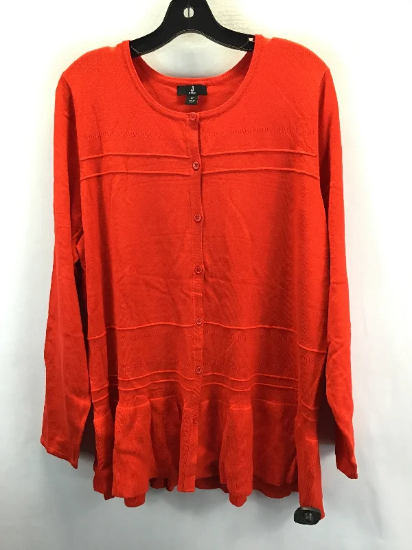 Sweater By Jason Wu In Orange, Size: 1x