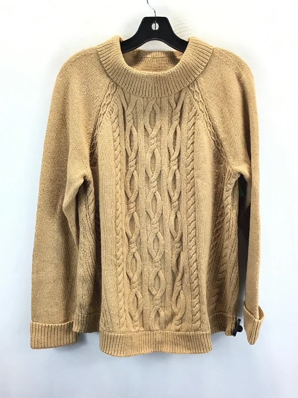 Sweater By Talbots In Tan, Size: Xl