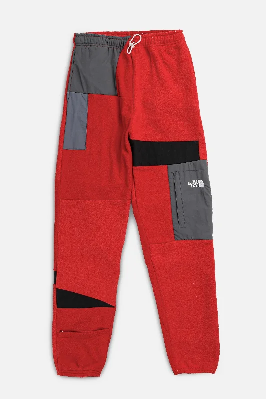 Unisex Rework North Face Fleece Pants - XS