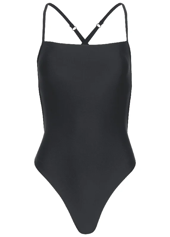 Capri Strappy One Piece - Black