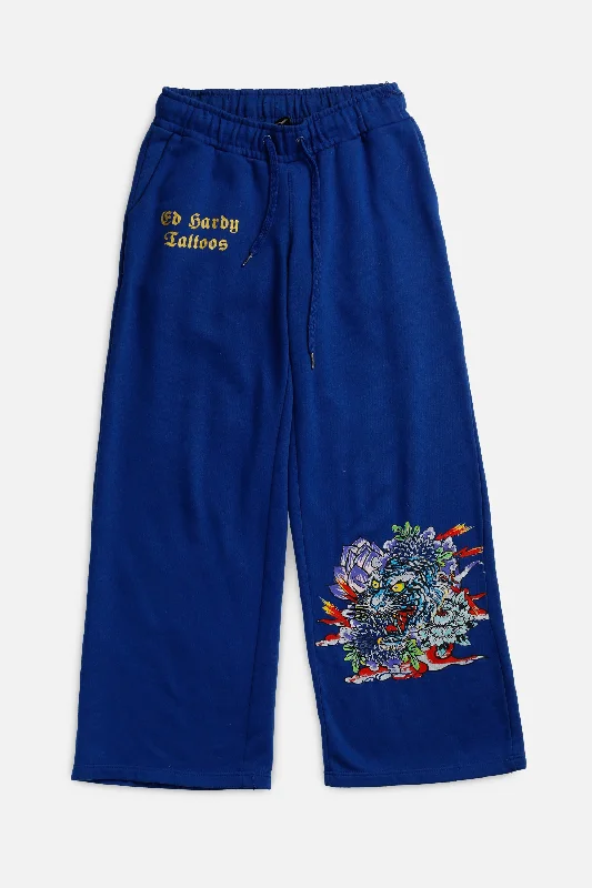 Vintage Ed Hardy Sweatpants - S