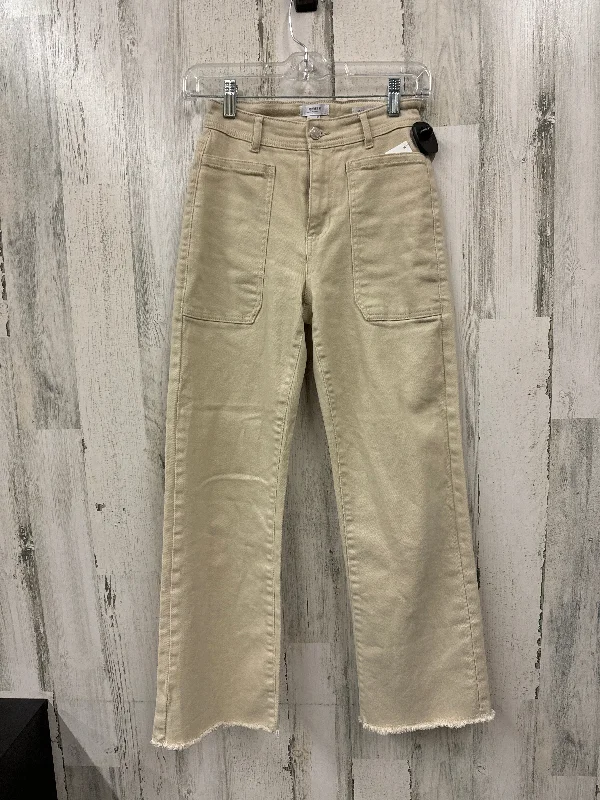 White Jeans Straight Forever 21, Size 0