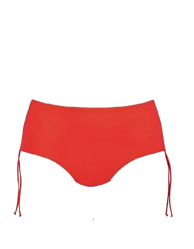 Women's Ive Hipster Bikini Bottom In Poppy Red