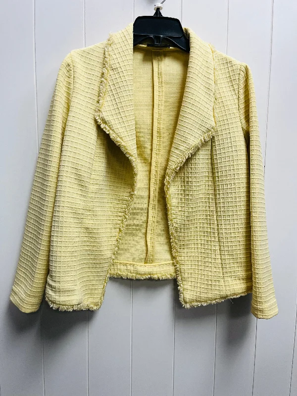 Yellow Blazer Tahari By Arthur Levine, Size Petite   S